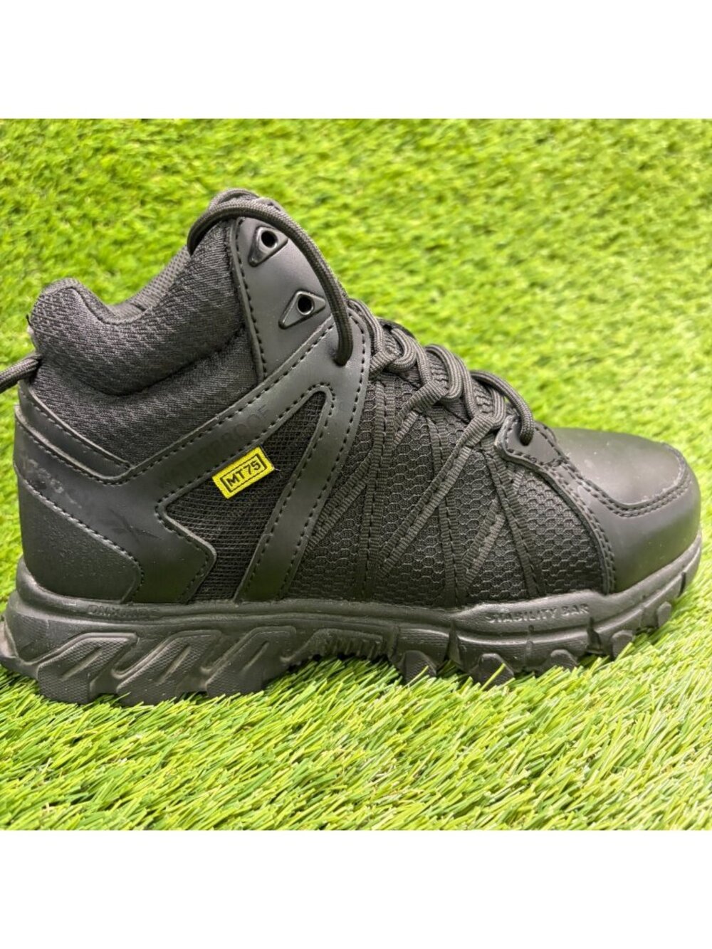 Reebok Trailgrip CushGuard Womens Size 6 Black Alloy Toe Safety Hiker Work Boots
